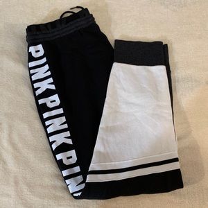 Pink High Waisted Joggers